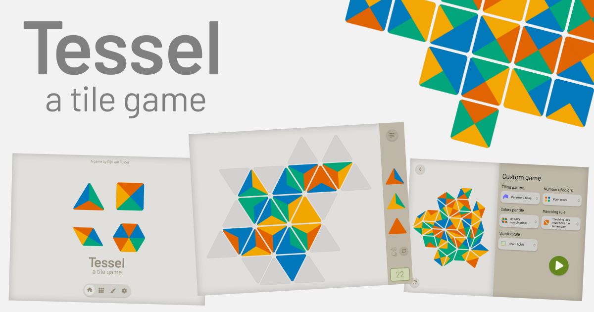 Tessel - A tile game. Screenshots.